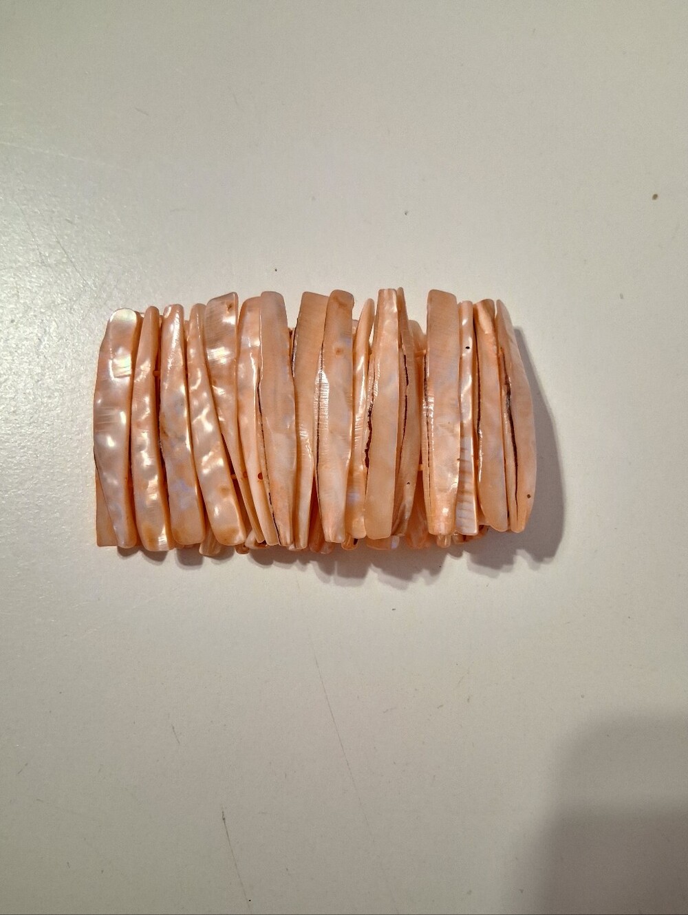 Peach Shell Stretch Bracelet - Women Accessories
